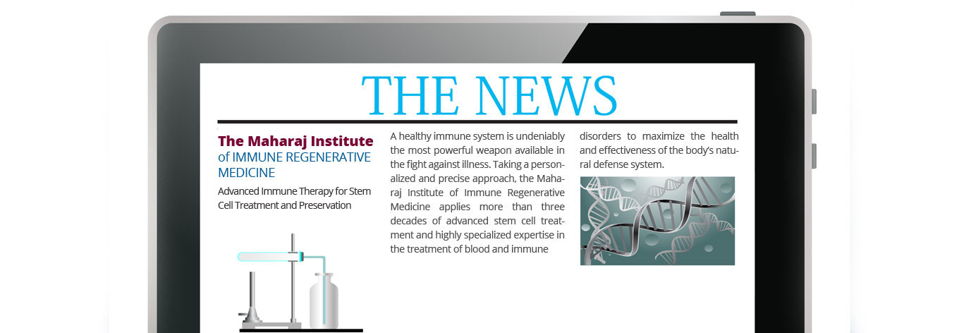 Latest News related to Stem Cell Research & Immune Regenerative Medicine